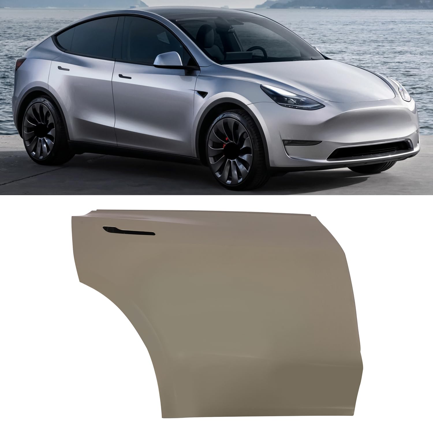 Дверь задняя, правая на Tesla Model Y  